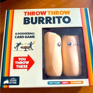 NEW throw throw burrito in box